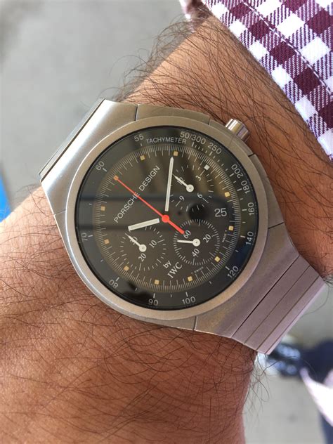 [IWC Porsche Design] Chronograph reference 3743 : r/Watches